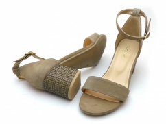 Wojas 8774-64 eleganckie sandały beżowe