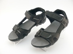 Sandały skórzane Wojas 5303-91 czarne