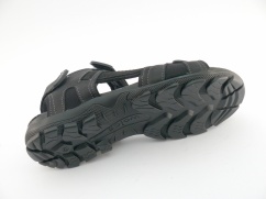 Sandały skórzane Wojas 5303-91 czarne